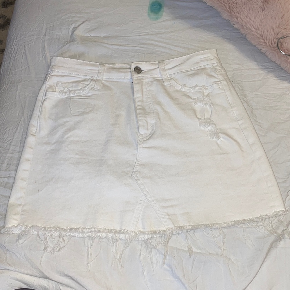 White Jean shirt
